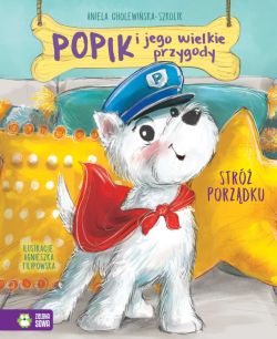 Okadka ksiki - Popik i jego wielkie przygody. Str porzdku