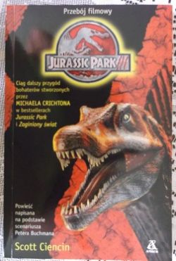 Okadka ksiki - Jurassic Park 3