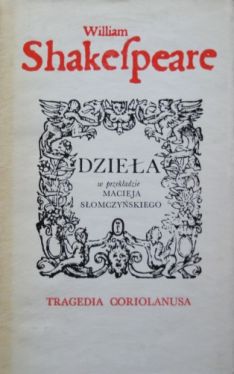 Okadka ksiki - Tragedia Coriolanusa