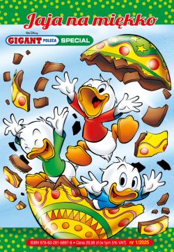 Okadka ksiki - Gigant Poleca Special. Jaja na mikko. Tom 1/2025