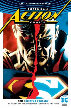 Okadka ksiki - Superman Action Comics  cieka zagady, tom 1