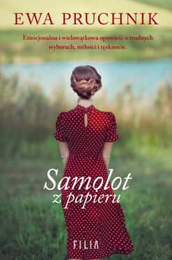 Okadka ksiki - Samolot z papieru