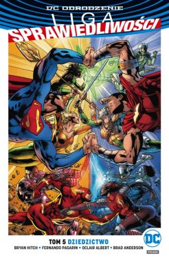 Okadka ksiki - Liga Sprawiedliwoci  Dziedzictwo, Tom 5. DC Odrodzenie