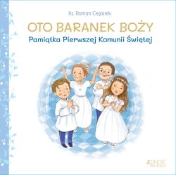 Okadka ksiki - Oto Baranek Boy. Pamitka Pierwszej Komunii witej