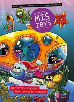 Okadka ksiki - Detektyw Mi Zby na tropie. 20 tysicy powodw, eby odnale Mikoaja