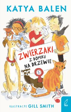 Okadka ksiki - Zwierzaki z domku na drzewie. Tom 1