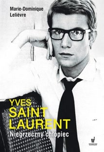 Okadka ksiki - Yves Saint Laurent. Niegrzeczny chopiec