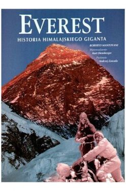 Okadka ksiki - Everest. Historia himalajskiego giganta