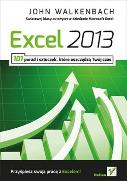Okadka ksiki - Excel 2013. 101 porad i sztuczek ktre oszczdz Twj czas