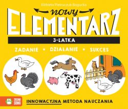 Okadka ksiki - Nowy elementarz 3-latka