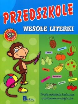 Okadka ksiki - Przedszkole. Wesoe literki