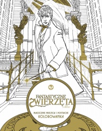 Okadka ksiki - Fantastyczne zwierzta i jak je znale. Magiczne miejsca i postacie