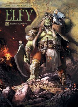Okadka ksiki - wiat Akwilonu. Elfy. Krlowa Sylwanw. Tom 12