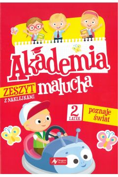 Okadka ksiki - Akademia malucha. 2-latek poznaje wiat