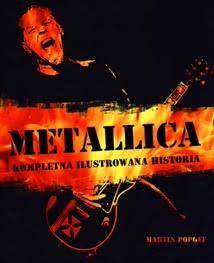 Okadka ksiki - Metallica. Kompletna ilustrowana historia