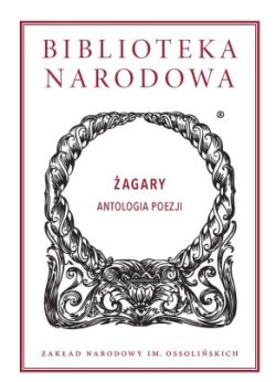 Okadka ksiki - agary. Antologia poezji