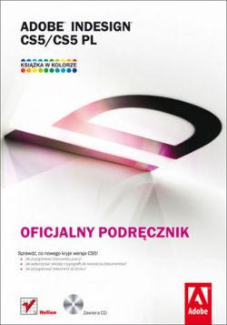 Okadka ksiki - Adobe InDesign CS5/CS5 PL. Oficjalny podrcznik