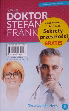 Okadka ksiki - Doktor Stefan Frank Tom 23. Nie wszystko zoto...