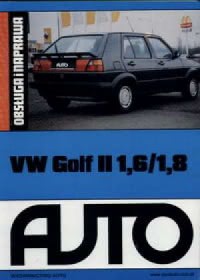 Okadka ksiki - VW Golf II 1,6/1,8