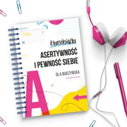 Okadka ksiki - #kursoksika Asertywno i pewno siebie