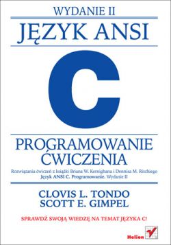 Okadka ksiki - Jzyk ANSI C. Programowanie. wiczenia. Wydanie II