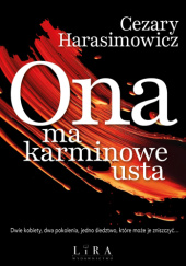 Okadka ksiki - Ona ma karminowe usta