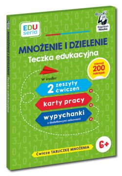 Okadka ksiki - EDUseria. Mnoenie i dzielenie. Teczka edukacyjna. Kapitan Nauka