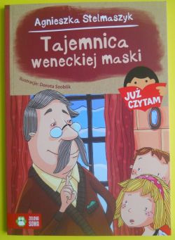 Okadka ksiki - Tajemnica weneckiej maski Ju czytam
