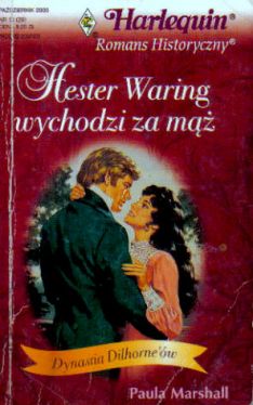 Okadka ksiki - Hester Waring wychodzi za m