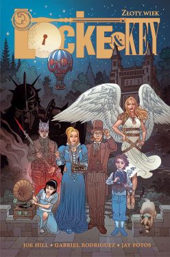 Okadka ksiki - Locke & Key. Zoty wiek