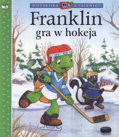 Okadka ksiki - Franklin gra w hokeja