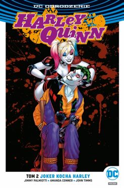 Okadka ksiki - Harley Quinn  Joker kocha Harley