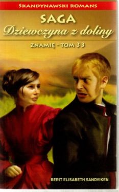 Okadka ksiki - Dziewczyna z doliny. Tom 33. Znami