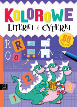 Okadka ksiki - Kolorowe literki i cyferki
