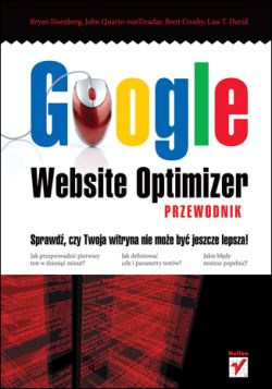 Okładka książki - Google Website Optimizer. Przewodnik