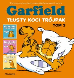 Okadka ksiki - Garfield. Tusty koci trjpak, tom 3