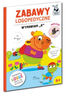 Okadka ksiki - Zabawy logopedyczne. Kapibara Logu. Wymawiam 