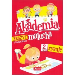 Okadka ksiki - Akademia malucha. 2-latek rysuje