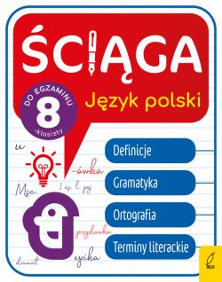 Okadka ksiki - ciga dla klas 8. Jzyk polski
