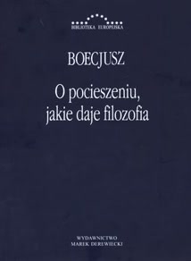 Okadka ksiki - O pocieszeniu, jakie daje filozofia