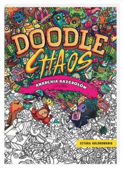 Okadka ksiki - Anarchia bazgrow. Ksika do kolorowania