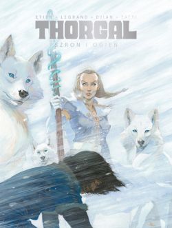 Okadka ksiki - Thorgal. Saga. Szron i ogie