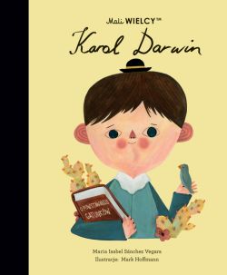 Okadka ksiki - Mali WIELCY. Karol Darwin.