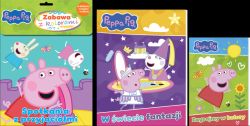 Okadka ksiki - Peppa Pig. Peppa Pig. Zabawa z kolorami. Spotkania z przyjacimi. Peppa Pig. Zabawa z kolorami. Spotkania z przyjacimi