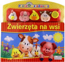 Okadka ksiki - Zwierzta na wsi pluszowe dwiki