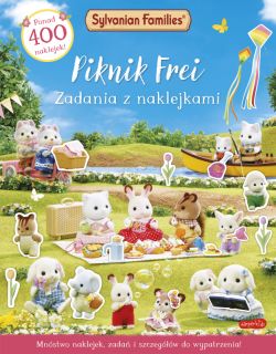 Okadka ksiki - Sylvanian Families. Piknik Frei. Zadania z naklejkami
