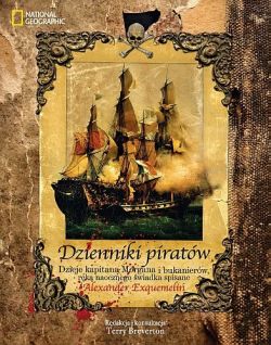 Okadka ksiki - Dzienniki piratw. Dzieje kapitana Morgana i bukanierw, rk naocznego wiadka spisane