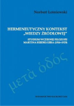 Okadka ksiki - Hermeneutyczny kontekst 