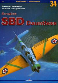 Okadka ksiki - Douglas SBD Dauntless Monografie 34