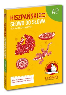 Okadka ksiki - Hiszpaski. Sowo do sowa. Dla pocztkujcych A2